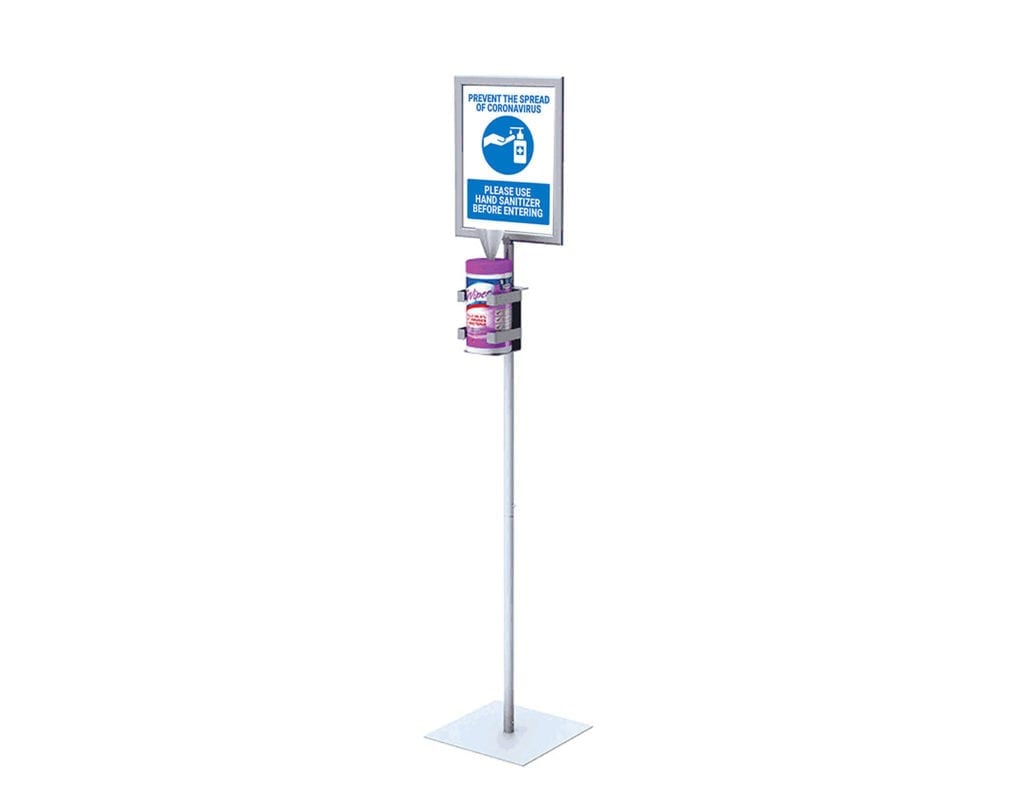Hand Sanitizer COVID-19 Signs