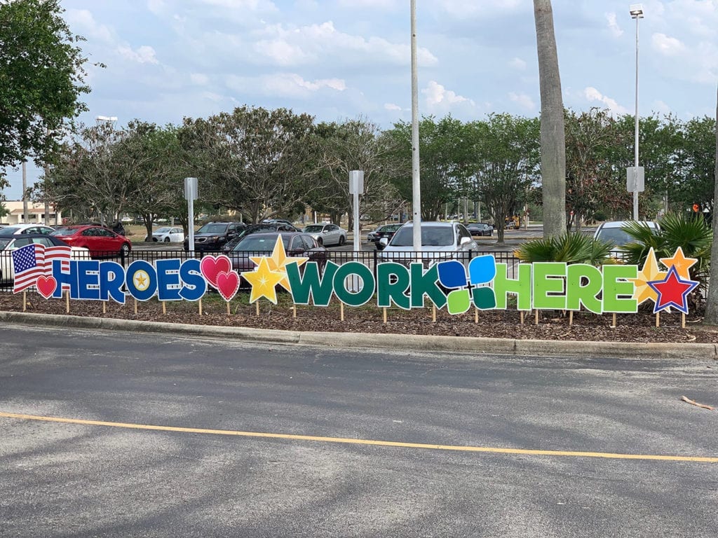 Recognition Parade Signs