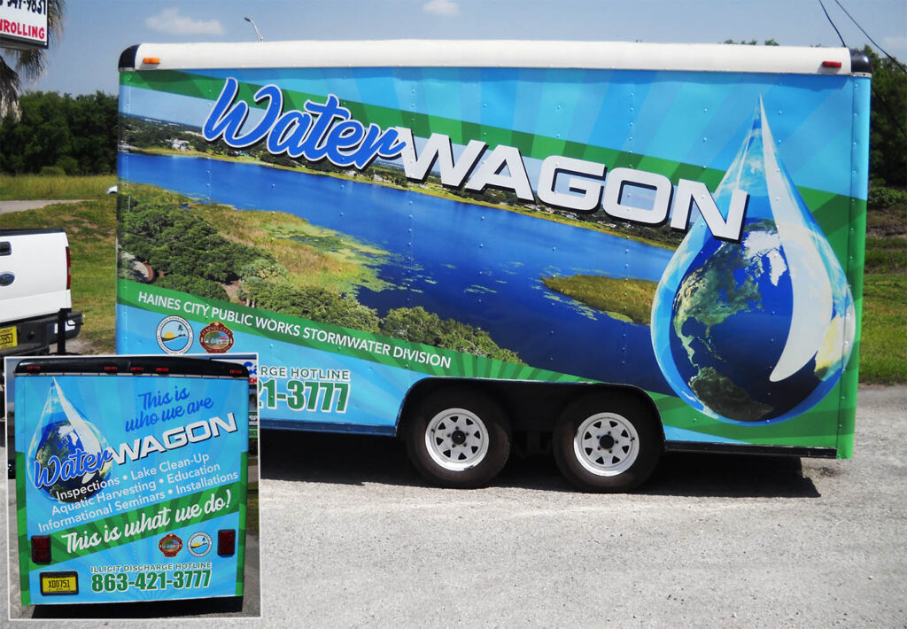 Vehicle Graphics Trailer Wrap 4