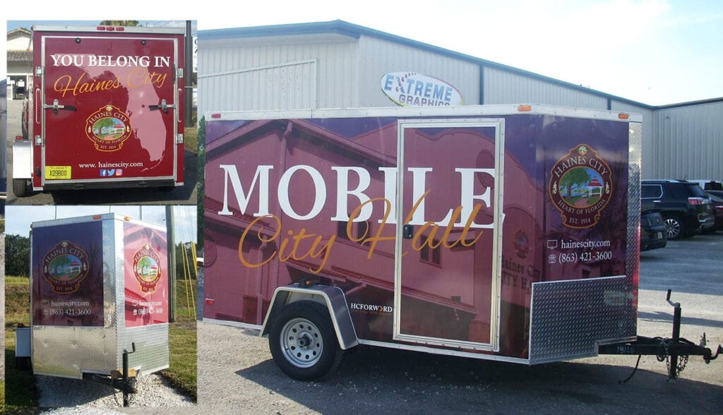 Vehicle Graphics Trailer Wrap 5