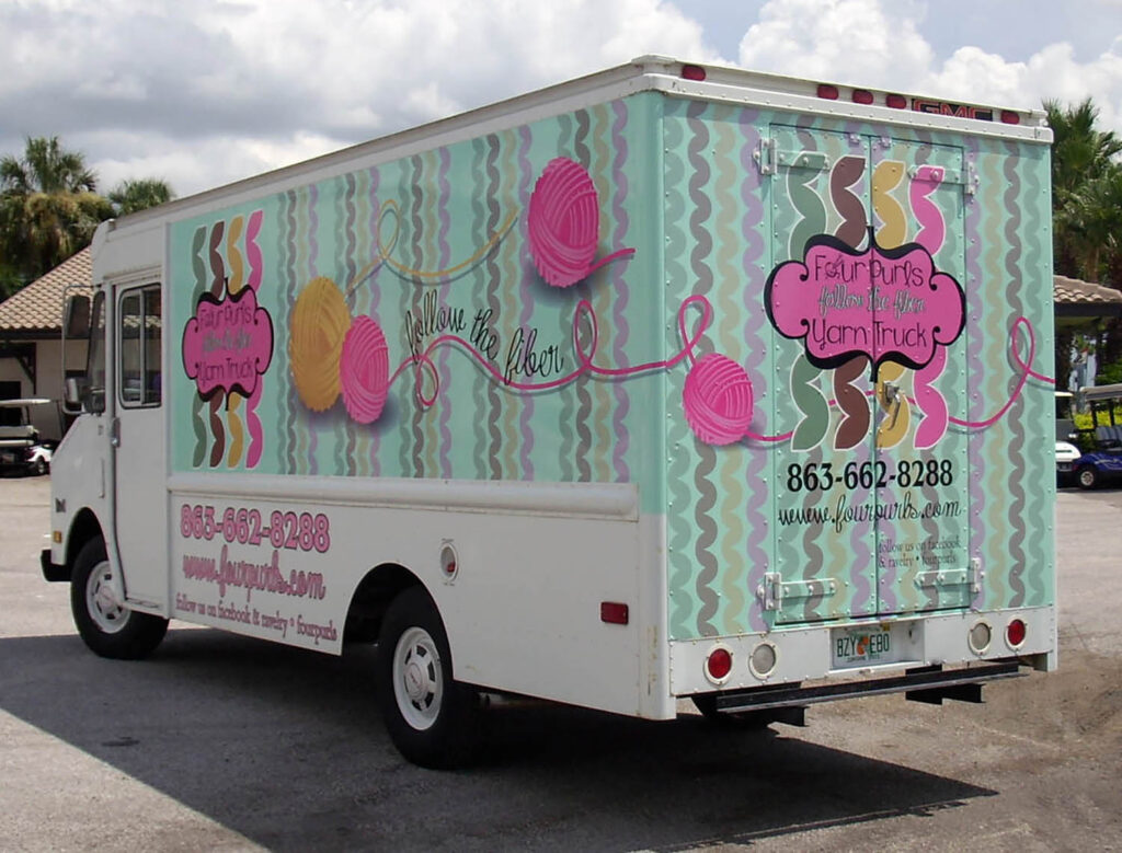Vehicles Graphics Truck Wrap 4